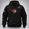 2026 Jordan Spence #10 Ottawa Senators Hockey Hoodie