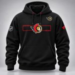 2026 Jordan Spence #10 Ottawa Senators Hockey Hoodie