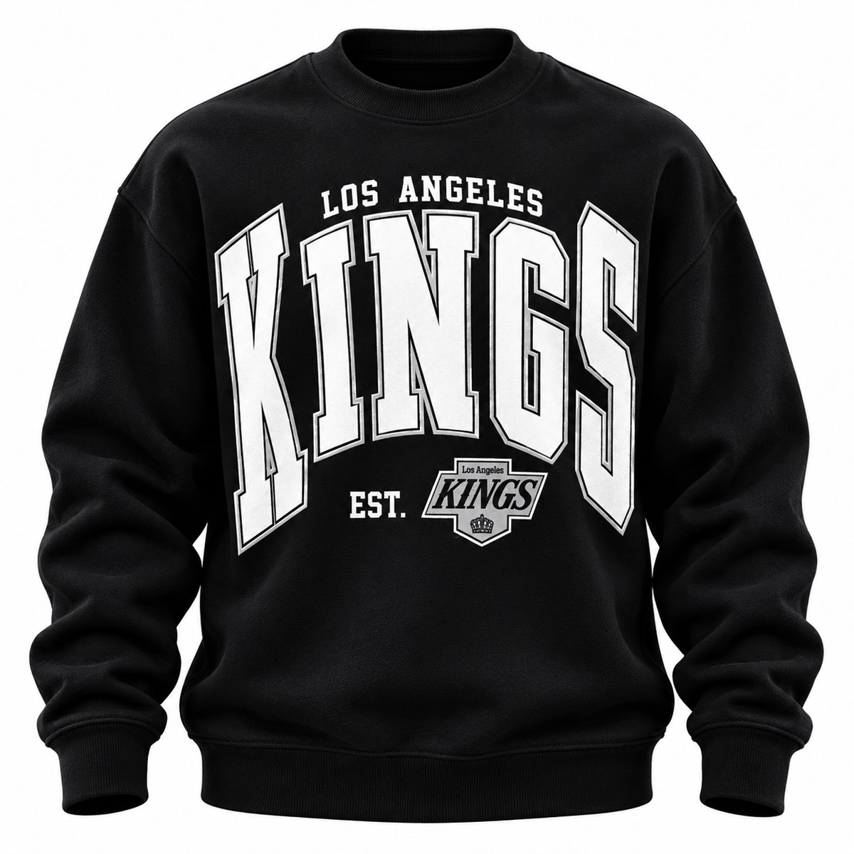 2026 Tatyana Ali Los Angeles Kings KING Crewneck Sweatshirt 1 2026 Tatyana Ali Los Angeles Kings KING Crewneck Sweatshirt
