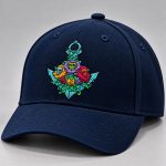 2026 Seattle Kraken Hispanic Heritage Night Anchor Embroidered Hat – Navy Blue Cap