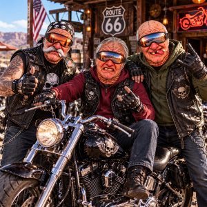 Funny Grandpa Face Balaclava – 3D Old Man Mask for Motorcycle Lovers