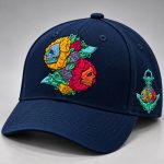 2026 Seattle Kraken Hispanic Heritage Embroidered Baseball Cap – Skull Rose Design