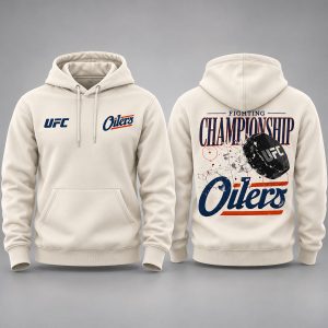 2026 UFC Edmonton Oilers Championship Hoodie