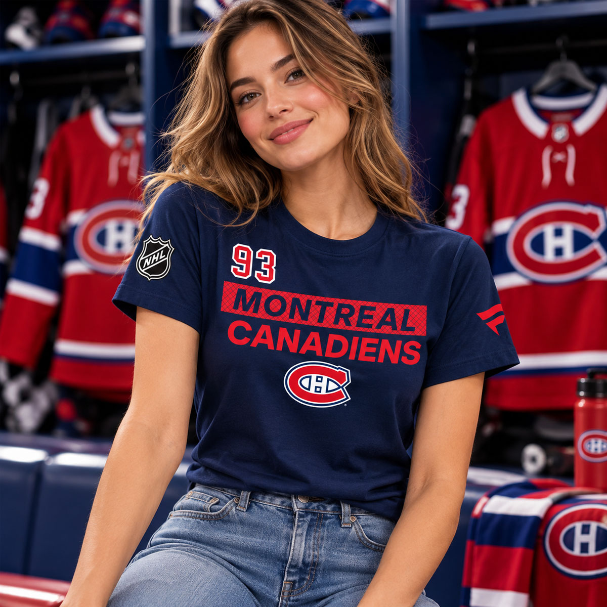 Ivan Demidov #93 Montreal Canadiens Navy Shirt 2 Ivan Demidov #93 Montreal Canadiens Shirt