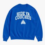 Kentucky Wildcats Hide Ya Couches Blue Sweatshirt – Funny Couch Burning Crewneck