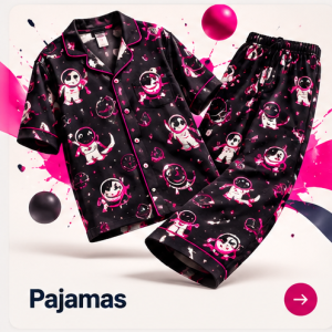 Graphic Pajama Sets
