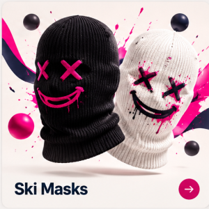 Graphic Ski Masks and Balaclavas