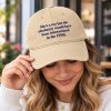 She's a Ten But Lobotomized in the 1950s Hat – Funny Embroidered Dad Hat 12 She's a Ten But Lobotomized in the 1950s Hat – Funny Embroidered Dad Hat