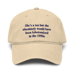 Lobotomy Embroidered Dad Hat
