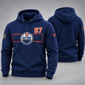 Connor McDavid Oilers 97 Graphic Hoodie