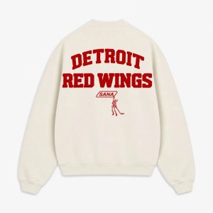 Detroit Red Wings Skeleton Crewneck Sweatshirt