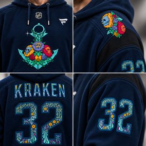 2026 Seattle Kraken Hoodie – Hispanic Heritage Night Hockey Fan Gift