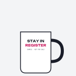 SAMPLE Stay In Register Mug