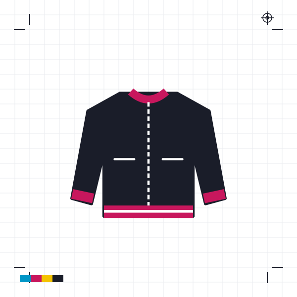 Jackets — flat sketch