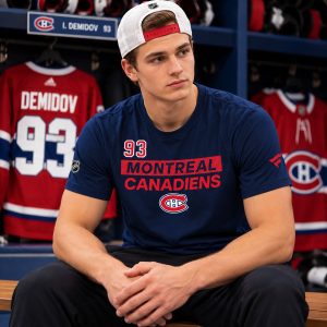 Ivan Demidov #93 Montreal Canadiens Navy Shirt 7 Ivan Demidov Montreal Canadiens Graphic T Shirt